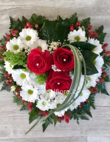 Ghirlanda In Polistirolo A Forma Di Cuore Bianca 30cm Per Fai Da Te, Decorazioni Matrimonio E Natale