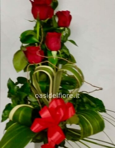 Mazzo di  rose rosse