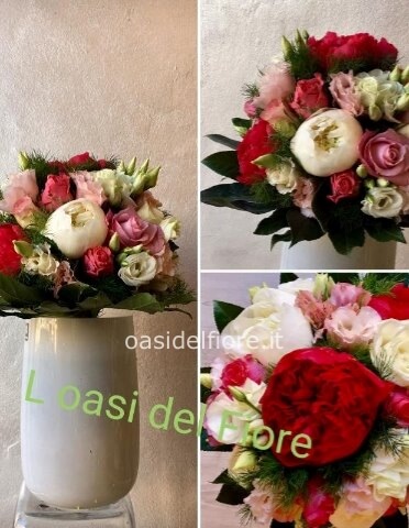 Bouquet di peonie medio